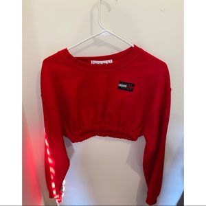 Tommy Hilfiger Patch Cropped Sweatshirt - Koko LA